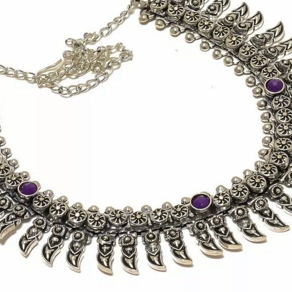 Jewelry - Traditional ethnic style sterling silver necklace